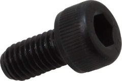 Value Collection - M5x0.80 Metric Coarse Hex Socket Drive, Socket Cap Screw - Grade 12.9 Alloy Steel, Black Oxide Finish, Fully Threaded, 10mm Length Under Head - Exact Tool & Supply