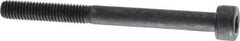 Value Collection - M5x0.80 Metric Coarse Hex Socket Drive, Socket Cap Screw - Grade 12.9 Alloy Steel, Black Oxide Finish, Partially Threaded, 55mm Length Under Head - Exact Tool & Supply