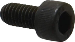 Value Collection - M6x1.00 Metric Coarse Hex Socket Drive, Socket Cap Screw - Grade 12.9 Alloy Steel, Black Oxide Finish, Fully Threaded, 12mm Length Under Head - Exact Tool & Supply