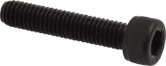 Value Collection - M6x1.00 Metric Coarse Hex Socket Drive, Socket Cap Screw - Grade 12.9 Alloy Steel, Black Oxide Finish, Fully Threaded, 30mm Length Under Head - Exact Tool & Supply
