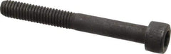 Value Collection - M6x1.00 Metric Coarse Hex Socket Drive, Socket Cap Screw - Grade 12.9 Alloy Steel, Black Oxide Finish, Partially Threaded, 50mm Length Under Head - Exact Tool & Supply