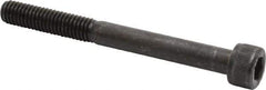 Value Collection - M6x1.00 Metric Coarse Hex Socket Drive, Socket Cap Screw - Grade 12.9 Alloy Steel, Black Oxide Finish, Partially Threaded, 60mm Length Under Head - Exact Tool & Supply