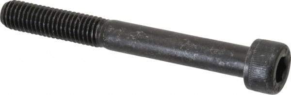 Value Collection - M8x1.25 Metric Coarse Hex Socket Drive, Socket Cap Screw - Grade 12.9 Alloy Steel, Black Oxide Finish, Partially Threaded, 70mm Length Under Head - Exact Tool & Supply