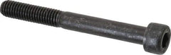 Value Collection - M8x1.25 Metric Coarse Hex Socket Drive, Socket Cap Screw - Grade 12.9 Alloy Steel, Black Oxide Finish, Partially Threaded, 70mm Length Under Head - Exact Tool & Supply
