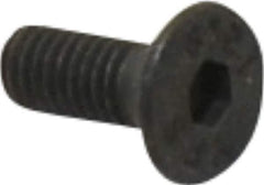 Value Collection - M3x0.50 Metric Coarse Hex Socket Drive, 90° Flat Screw - Grade 12.9 Alloy Steel, Black Oxide Finish, Fully Threaded, 8mm OAL - Exact Tool & Supply