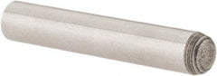 Value Collection - 5mm Diam x 30mm Pin Length Grade 8 Alloy Steel Precision Dowel Pin - Bright Finish, 1 Rounded End - Exact Tool & Supply