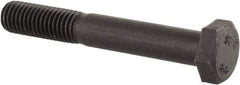Value Collection - M12x1.75mm Metric Coarse, 80mm Length Under Head Hex Head Cap Screw - Partially Threaded, Grade 8.8 Steel, Uncoated, 19mm Hex - Exact Tool & Supply