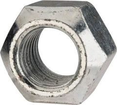 Value Collection - M24x3.00 Metric Coarse Grade 8 Hex Lock Nut with Distorted Thread - 24mm High, Zinc-Plated Finish - Exact Tool & Supply