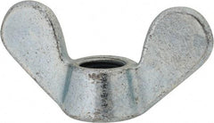 Value Collection - M20x2.50, Zinc Plated, Iron Standard Wing Nut - 7mm Wing Span, 44mm Wing Span - Exact Tool & Supply