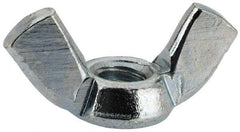 Value Collection - M5x0.80, Zinc Plated, Iron Standard Wing Nut - 2.3mm Wing Span, 11mm Wing Span - Exact Tool & Supply