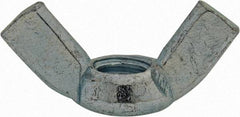 Value Collection - M8x1.25, Zinc Plated, Iron Standard Wing Nut - 3.6mm Wing Span, 18mm Wing Span - Exact Tool & Supply