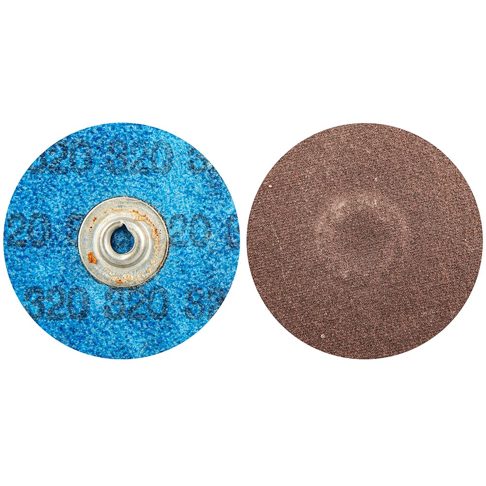 Norton - 2" 320 Grit Aluminum Oxide Quick Change Disc - Exact Tool & Supply