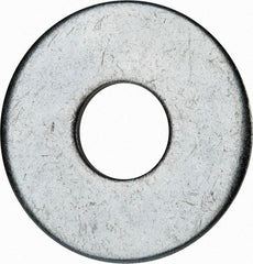 Value Collection - M12 Screw, Steel Fender Flat Washer - 13mm ID x 37mm OD, 3mm Thick, Zinc-Plated Finish - Exact Tool & Supply