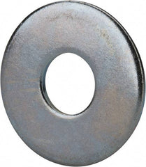 Value Collection - M20 Screw, Steel Fender Flat Washer - 22mm ID x 60mm OD, 4mm Thick, Zinc-Plated Finish - Exact Tool & Supply