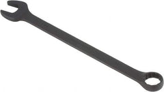 Paramount - 1-1/4" 12 Point Offset Combination Wrench - 15° Offset Angle, 17" OAL, Chrome Vanadium Steel, Black Finish - Exact Tool & Supply