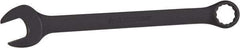 Paramount - 15/16" 12 Point Offset Combination Wrench - 15° Offset Angle, 12-1/2" OAL, Chrome Vanadium Steel, Black Finish - Exact Tool & Supply