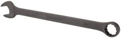 Paramount - 32mm 12 Point Offset Combination Wrench - 15° Offset Angle, 15-1/2" OAL, Chrome Vanadium Steel, Black Finish - Exact Tool & Supply