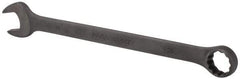 Paramount - 26mm 12 Point Offset Combination Wrench - 15° Offset Angle, 13-11/32" OAL, Chrome Vanadium Steel, Black Finish - Exact Tool & Supply