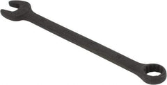 Paramount - 19mm 12 Point Offset Combination Wrench - 15° Offset Angle, 9-13/16" OAL, Chrome Vanadium Steel, Black Finish - Exact Tool & Supply