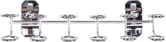 Triton - 3/4" ID, Multi-ring Tool Holder Pegboard Hook - 1-7/8" Projection, Stainless Steel - Exact Tool & Supply