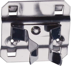 Triton - Extended Spring Clip Pegboard Hook - 2" Projection, Stainless Steel - Exact Tool & Supply