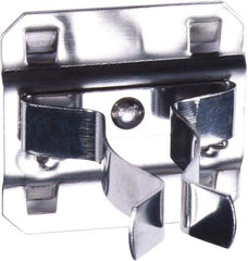 Triton - Extended Spring Clip Pegboard Hook - 7/8" Projection, Stainless Steel - Exact Tool & Supply