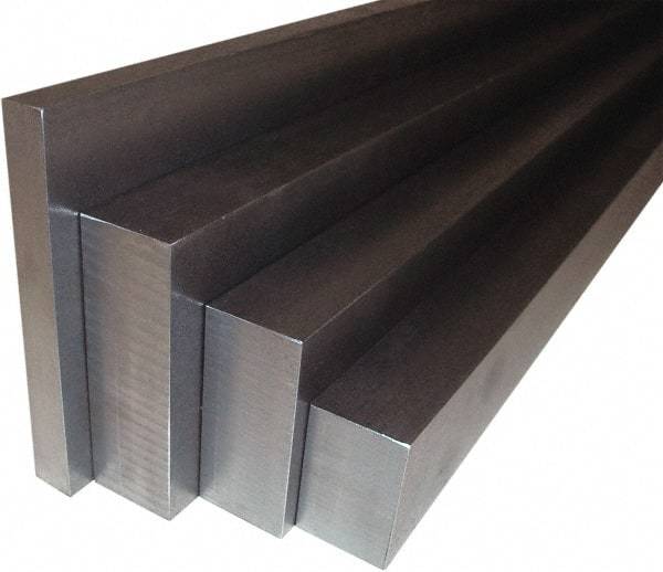 Value Collection - 1' Long x 5" Wide x 1/4" Thick, 1018 Rectangular Bar - Exact Tool & Supply