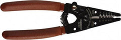 Paramount - 18 to 10 AWG Capacity Wire Stripper - 6" OAL, Plastic Dipped Handle - Exact Tool & Supply