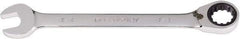 Paramount - 15/16" 12 Point Combination Wrench - 13° Head Angle, 12-11/16" OAL, Chrome Vanadium Steel, Polished Finish - Exact Tool & Supply