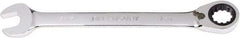 Paramount - 13/16" 12 Point Combination Wrench - 13° Head Angle, 11-3/8" OAL, Chrome Vanadium Steel, Polished Finish - Exact Tool & Supply