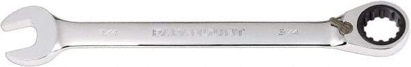 Paramount - 3/4" 12 Point Combination Wrench - 13° Head Angle, 9-3/4" OAL, Chrome Vanadium Steel, Polished Finish - Exact Tool & Supply