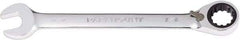 Paramount - 5/8" 12 Point Combination Wrench - 13° Head Angle, 8-3/16" OAL, Chrome Vanadium Steel, Polished Finish - Exact Tool & Supply