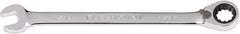 Paramount - 11/32" 12 Point Combination Wrench - 13° Head Angle, 5-7/8" OAL, Chrome Vanadium Steel, Polished Finish - Exact Tool & Supply