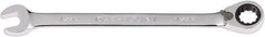 Paramount - 9/32" 12 Point Combination Wrench - 13° Head Angle, 5-1/2" OAL, Chrome Vanadium Steel, Polished Finish - Exact Tool & Supply