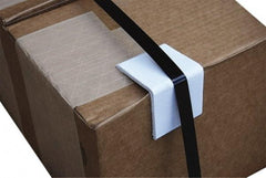Vestil - 3" Long x 3" Wide x 3" High x 1/16" Thick Edge - White, Cardboard Box, 200 Piece - Exact Tool & Supply