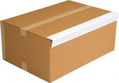 Vestil - 36" Long x 3" Wide x 3" High x 1/16" Thick Edge - White, Cardboard Box, 50 Piece - Exact Tool & Supply