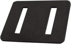 Vestil - 6" Long x 43540" Wide x 5" High x 7/32" Thick Edge Guard - Black, Cardboard Box, 100 Piece - Exact Tool & Supply