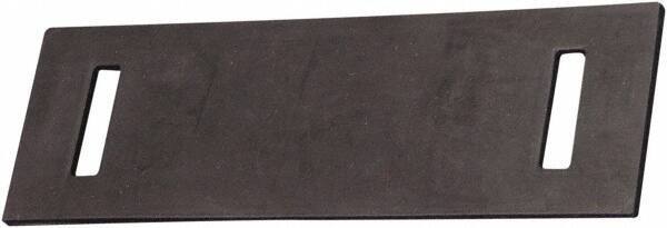 Vestil - 12" Long x 43473" Wide x 5-3/4" High x 7/32" Thick Edge Guard - Black, Cardboard Box, 50 Piece - Exact Tool & Supply