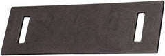 Vestil - 12" Long x 43473" Wide x 5-3/4" High x 7/32" Thick Edge Guard - Black, Cardboard Box, 50 Piece - Exact Tool & Supply