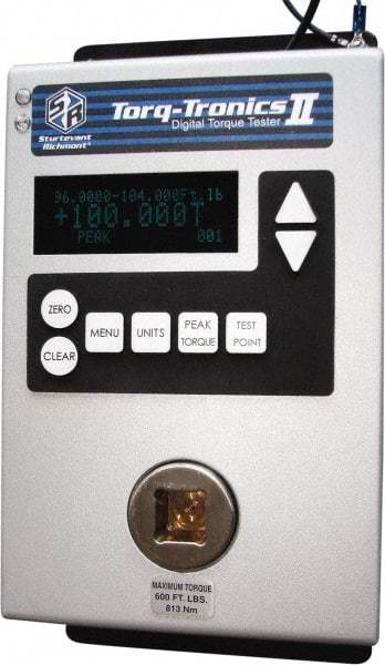 Sturtevant Richmont - 300 to 3,000 In/Lb Electronic Torque Tester - 3/4" Drive - Exact Tool & Supply