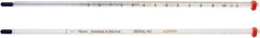 H-B Instruments - -1 to 101°C, Organic Filled Precision Thermometer - 24 Inch Immersion Length - Exact Tool & Supply