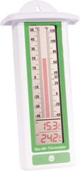 H-B Instruments - -40 to 122°F, Digital Thermometer - 8-1/2 Inch Long x 3.9 Inch Wide - Exact Tool & Supply