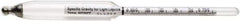 H-B Instruments - 165mm Long, Steel Specific Gravity Hydrometer - 0.005 Graduation, 1.80/2.00 Specific Gravity - Exact Tool & Supply