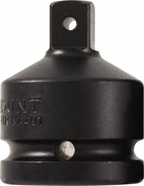 Paramount - 1/2 Male 3/4 Female Impact Drive Adapter - 1-7/8" OAL - Exact Tool & Supply