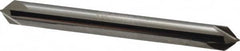 Made in USA - 1/4" Diam 4 Flute Double End Solid Carbide Chamfer Mill - Exact Tool & Supply