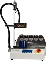 HAIMER - 1/8 to 1-1/4 Inch Shrinking Diameter Range with First Coil, Carbide and High Speed Steel Shrink Fit Unit - 1.77 Inch Wide, 13.7795 Inch High, 380 to 480 Volts - Exact Tool & Supply