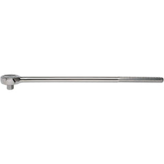 Wright Tool & Forge - Ratchets; Tool Type: Ratchet ; Drive Size (Inch): 3/4 ; Head Shape: Round ; Head Features: Reversible ; Finish/Coating: Full Polish Chrome ; Overall Length (Inch): 24 - Exact Tool & Supply