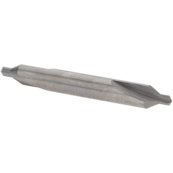 Cleveland - #3 Plain Cut 60° Incl Angle Solid Carbide Combo Drill & Countersink - Exact Tool & Supply