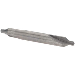 Cleveland - #3 Plain Cut 60° Incl Angle Solid Carbide Combo Drill & Countersink - Exact Tool & Supply