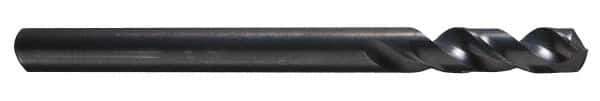 Cleveland - Letter Q 135° Cobalt Jobber Drill - Oxide Finish, Right Hand Cut, Spiral Flute, Straight Shank, 4-3/4" OAL, Split Point - Exact Tool & Supply
